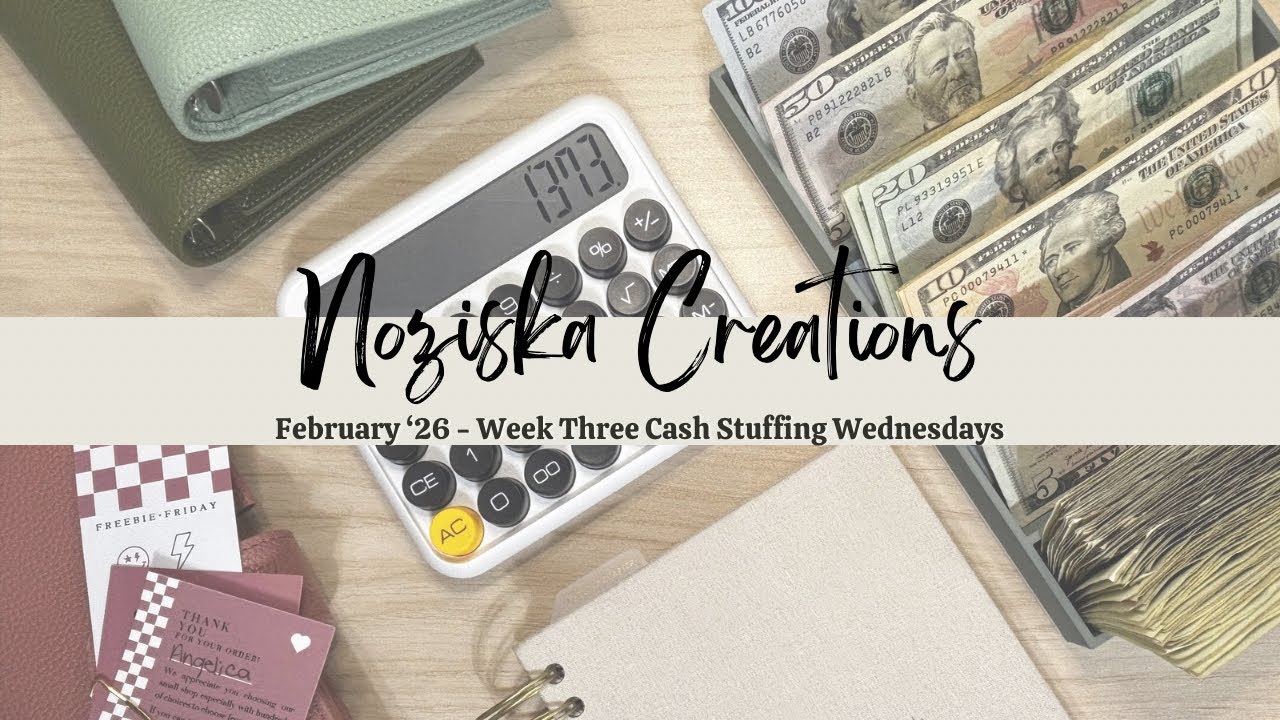 CASH STUFFING SERIES | FEB WEEK 3 | $1300 | TAXES & INCOME | EXPENSES & SINKING FUNDS | STAR NOTE