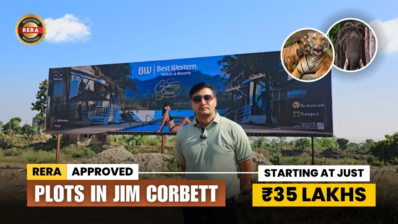 Corbett County: Uttarakhand’s 1st RERA-Approved Plots | Starting Rs. 35 Lakhs🌿
