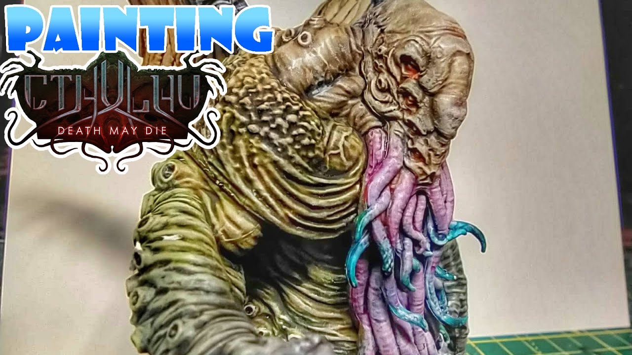 Painting Cthulhu from Cthulhu Death May Die!