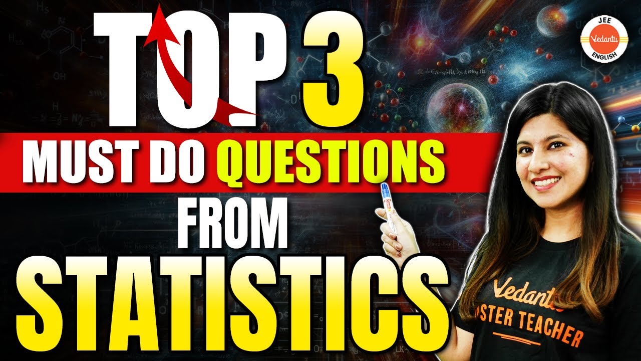 Top 3 Must Do Questions From Statistics | JEE Mains 2024 | Namrata Ma'am