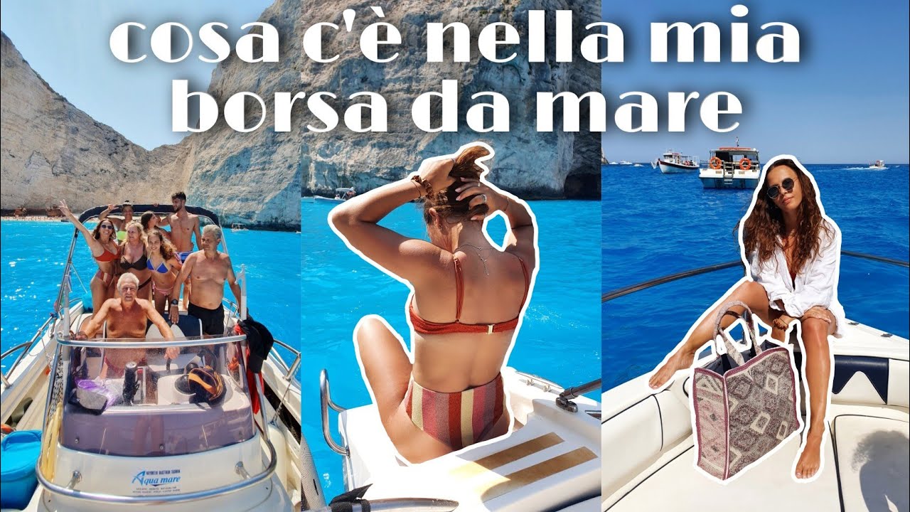 Cosa c'è nella mia borsa da mare, Gita a Zante in barca e Grigliata di ferragosto in campeggio! VLOG