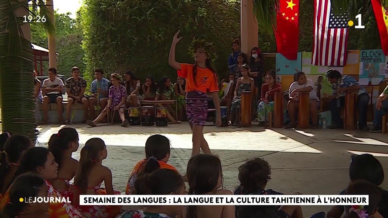 Le collège de Punaauia célèbre les langues cette semaine