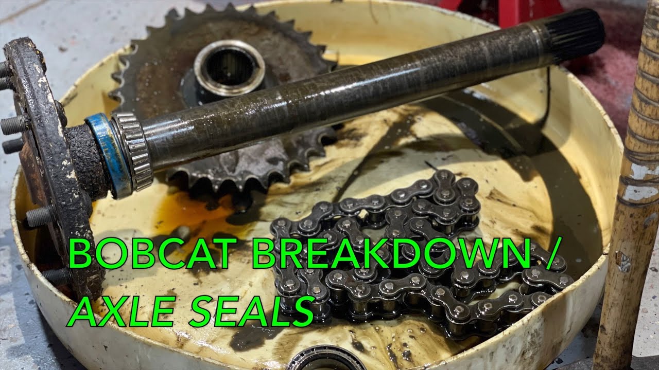 743 Уплотнения осей Часть 3