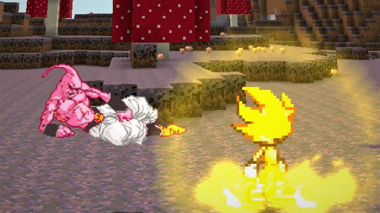 Super Buu vs Super Sonic