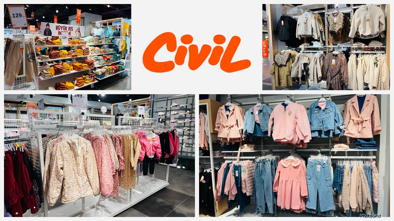 CİVİL ÇOCUK KIYAFETLERİ / İNDİRİMLER / MUHTEŞEM FİYATLAR / CİVİL MAĞAZA TURU