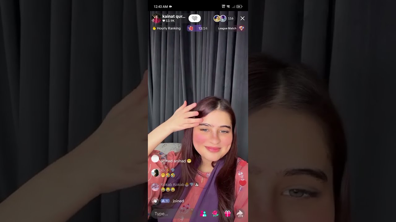 Kainat qureshi today TikTok live ❤️ #subscribe #kainatqureshi #tiktoklive 