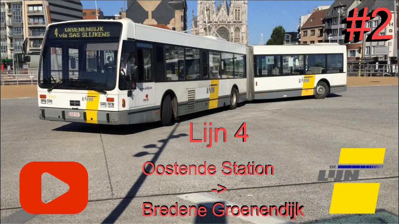 Lijn 4 Oostende Station - Bredene Groenendijk '20 #2