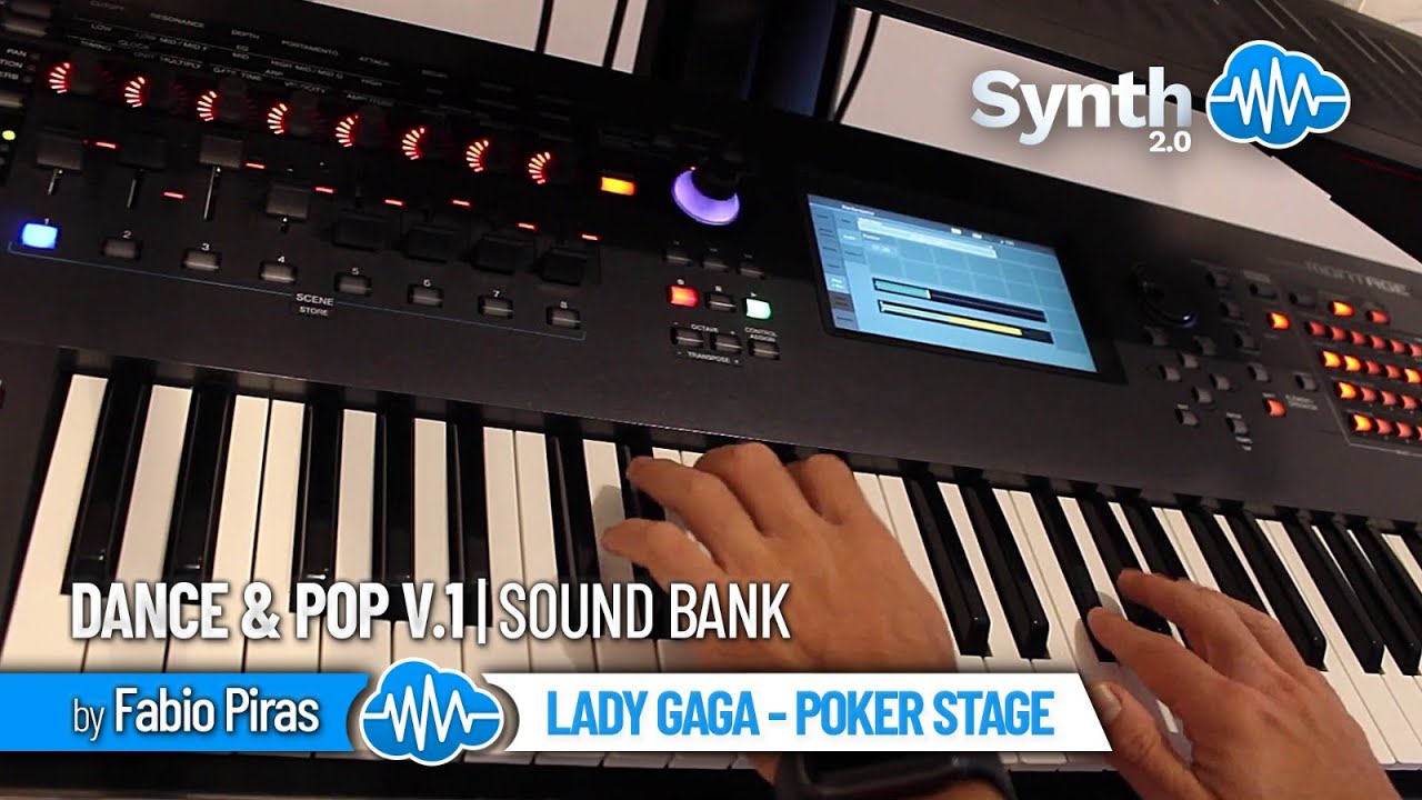 LADY GAGA - POKER STAGE | DANCE & POP Vol.1 (17 new sounds) | YAMAHA MONTAGE M MODX PLUS | LIBRARY