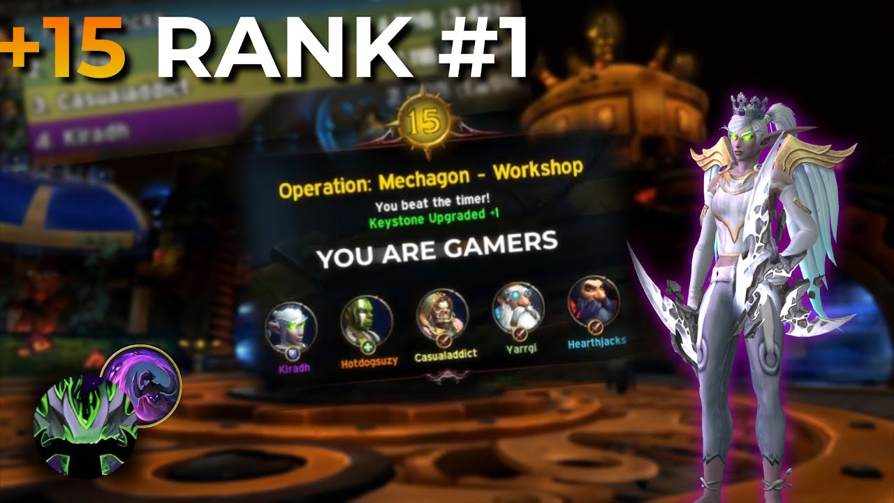 RANK #1 +15 Mechagon: Workshop | VDH PoV | 11.1 The War Within Season 2