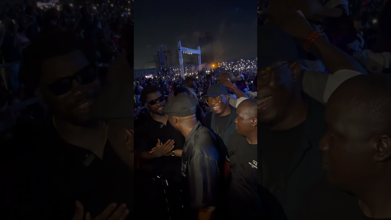 Gov Sanwo-Olu shows New Dance Steps With Minister bosun Tijani rocking &lsquo;Ojuelegba&rsquo; music at Wizkid🔥
