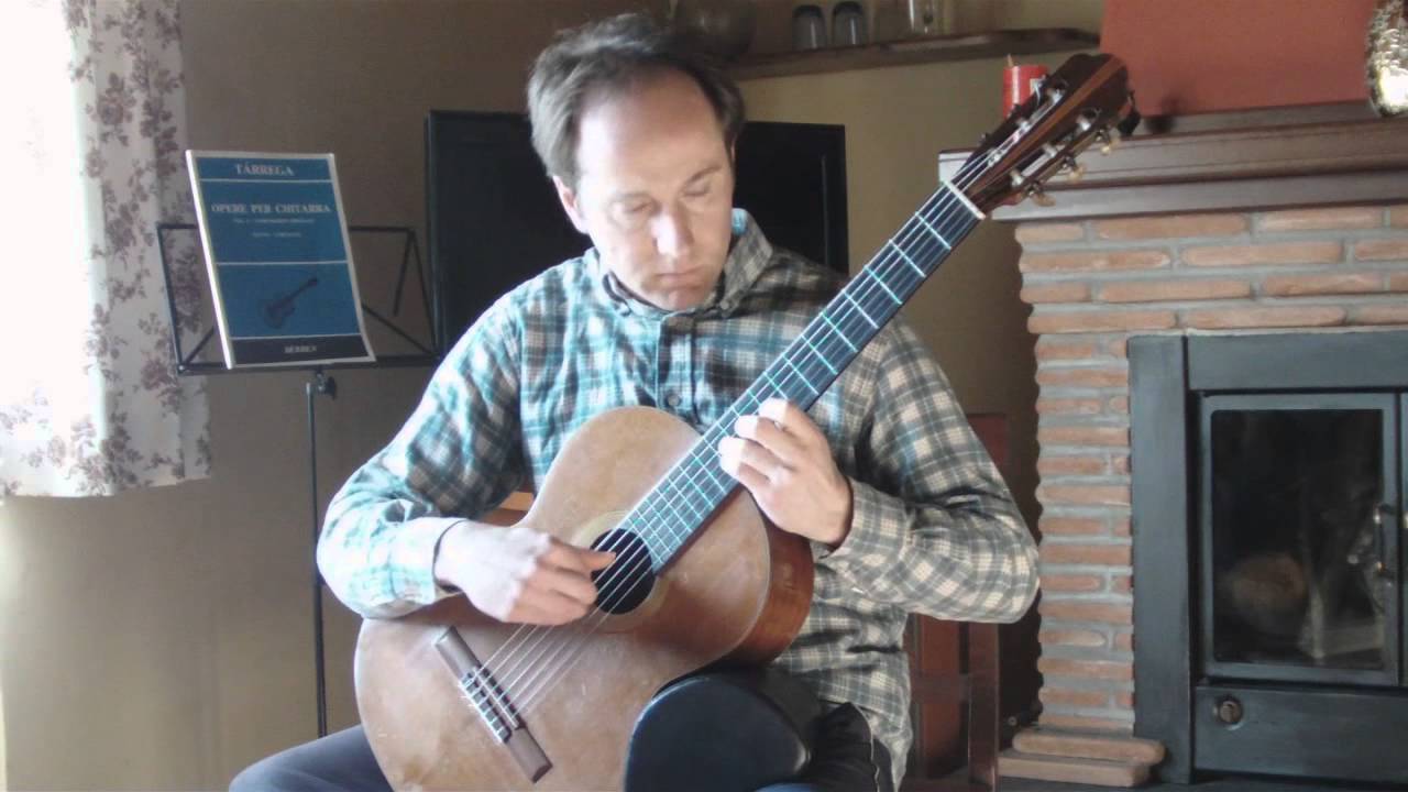 Francisco Tárrega - Estudio en forma de minueto