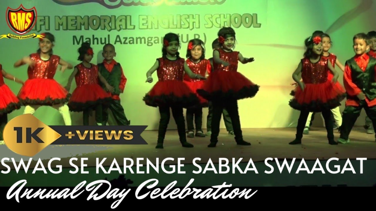 Swag se Karenge Sabka Swaagat song | Dance performance | Annual Day Celebration 2023 | R. M. E .S |