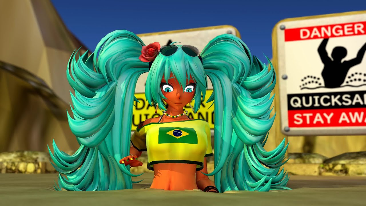 (Blender)Brazilian Miku Quick Sink