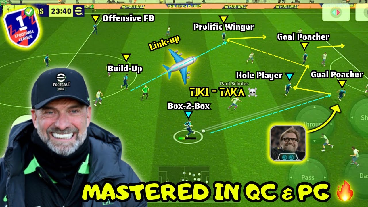 Mastered In Quick Counter x Possession 🥵✈️🔥 Jurgen Klopp Quick Counter Manager Review eFootball 2026
