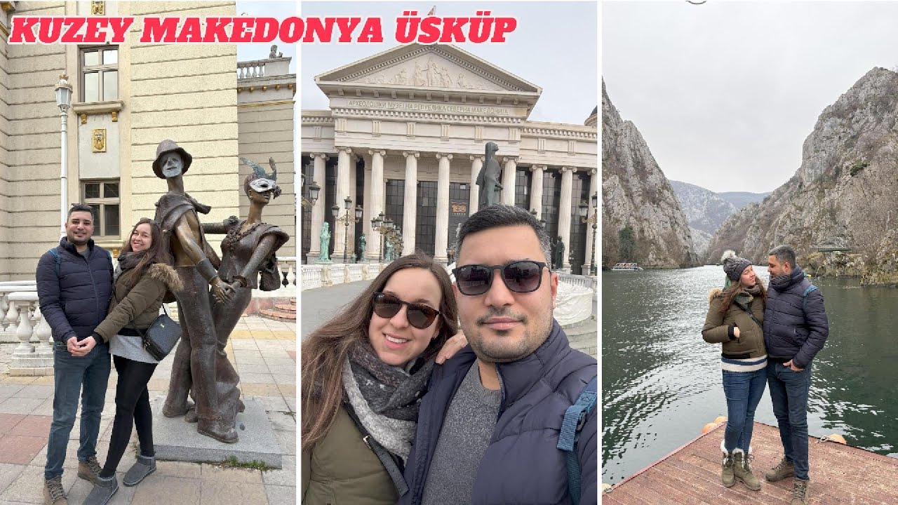KUZEY MAKEDONYA ÜSKÜP (VİZESİZ) GEZİLECEK YERLER, YEME İÇME, FİYATLAR #ÜSKÜP #VLOG