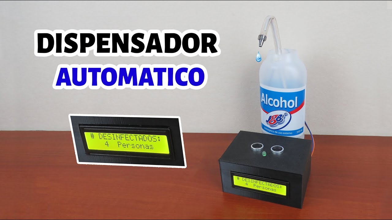 Dispensador de alcohol AUTOMATICO/Ideatronic