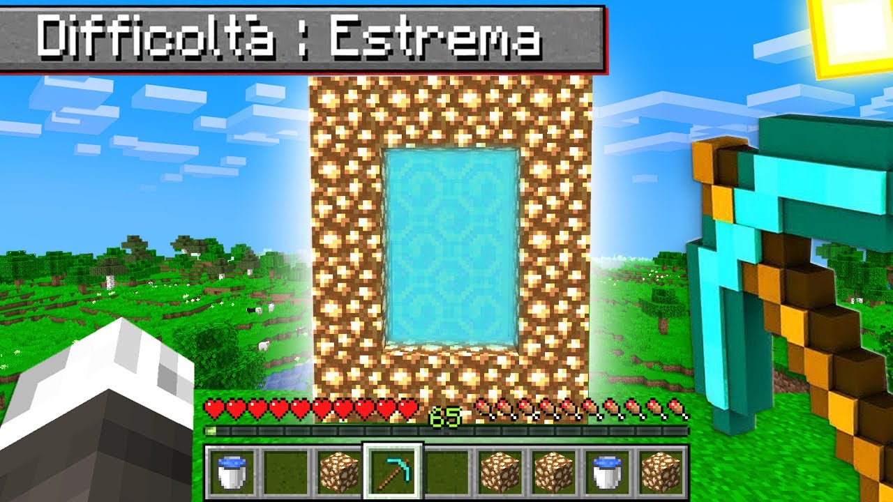 CREO IL PORTALE DEL PARADISO - Minecraft ITA