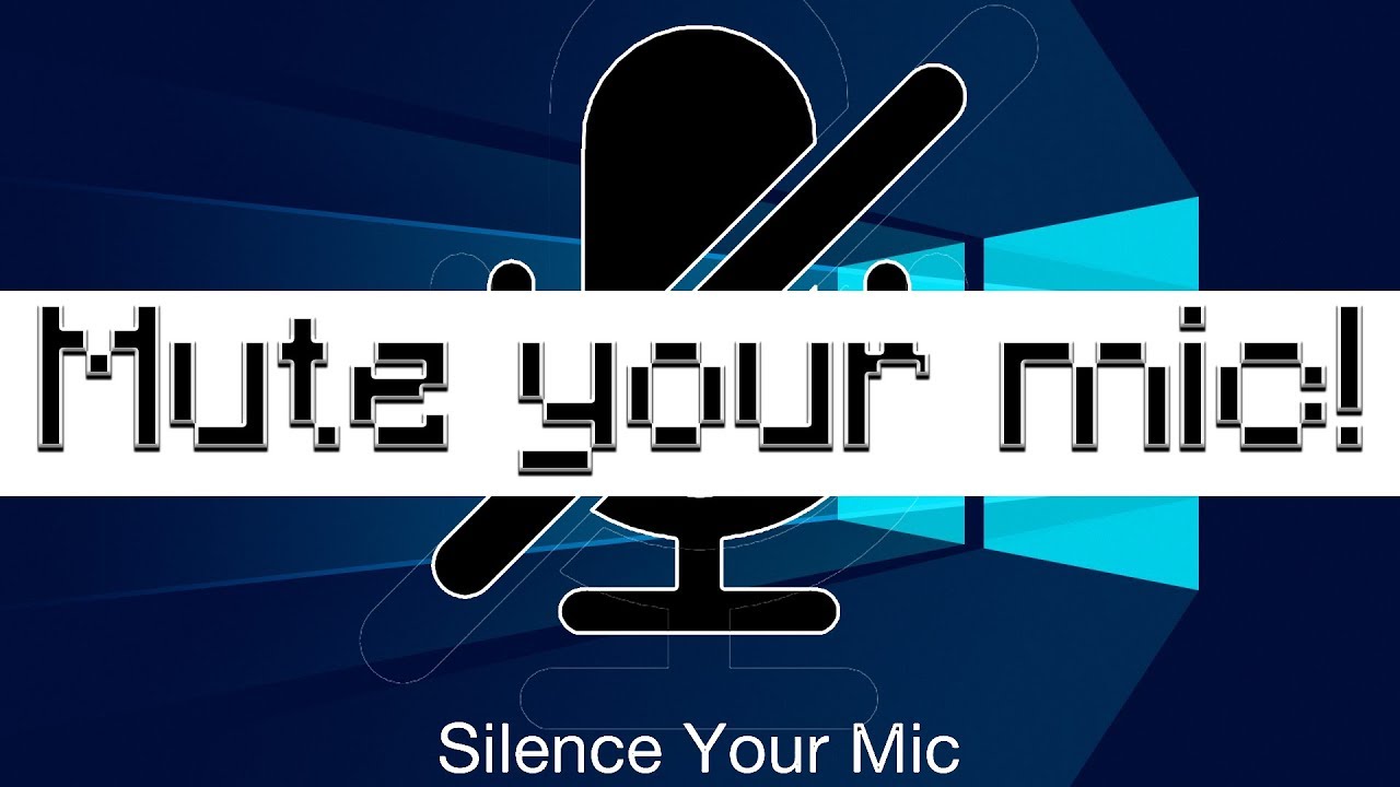 How to EASILY mute your mic on Windows!