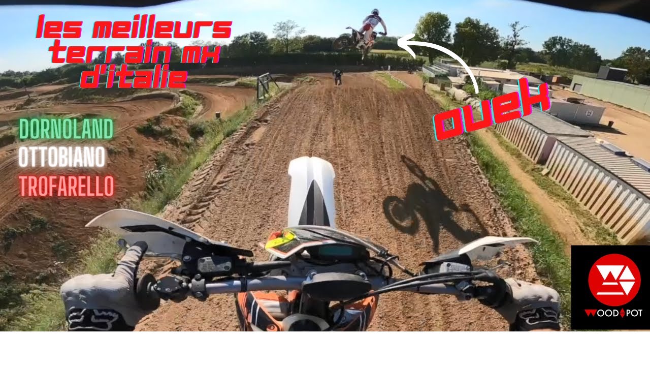 MOTOCROSS ITALIE . NOS DÉBUT SUR LES TERRAINS !! ( dorno, trofarello, ottobiano)