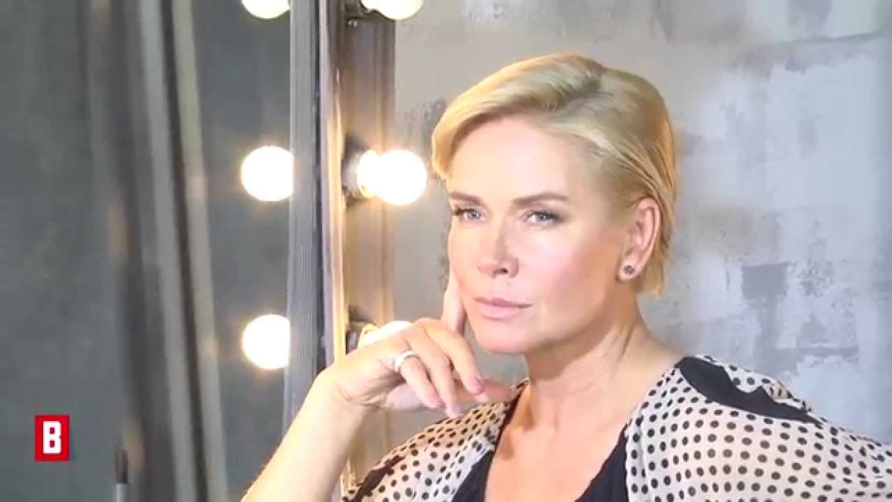 BUNTE TV - Claudia Effenberg: Backstage beim BUNTE-Shooting
