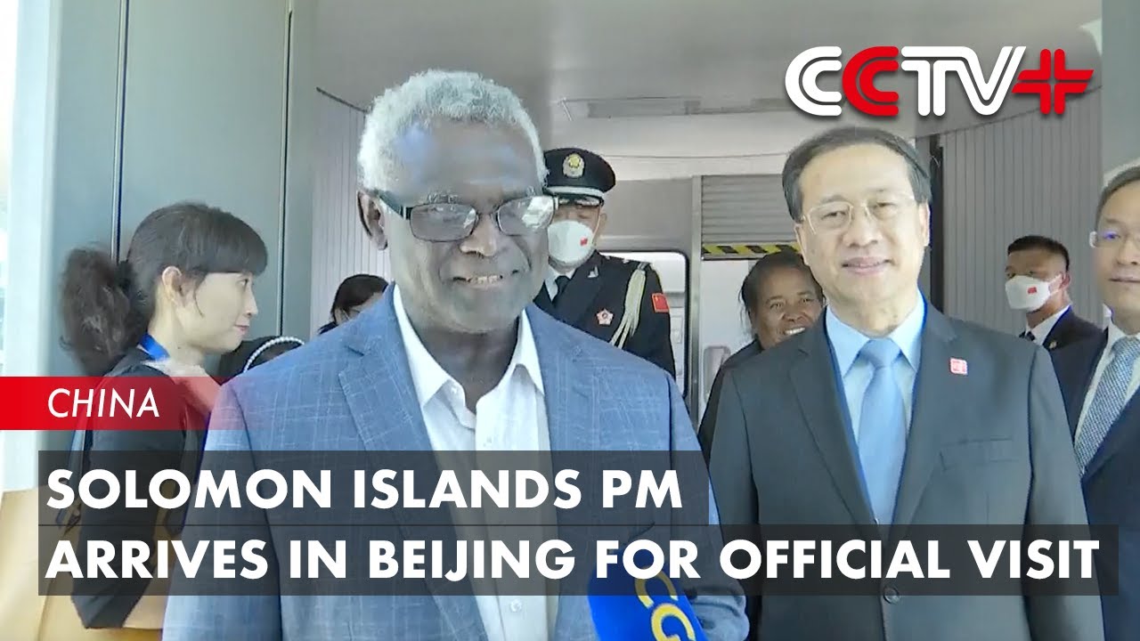 Solomon Islands PM Arrives in Beijing for Official Visit