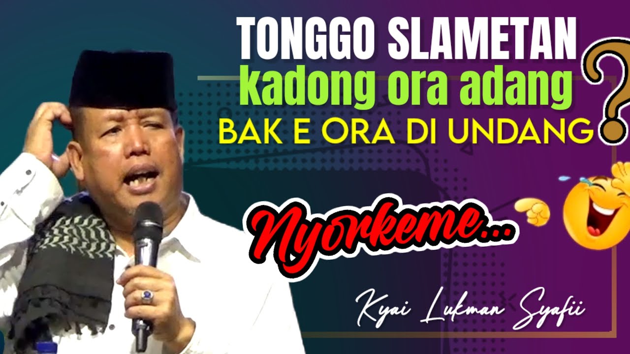 KH LUKMAN SYAFI'I ‼️ PENGAJIAN LUCU PENUH ILMU, SUPER KOCAK BIKIN NGAKAK