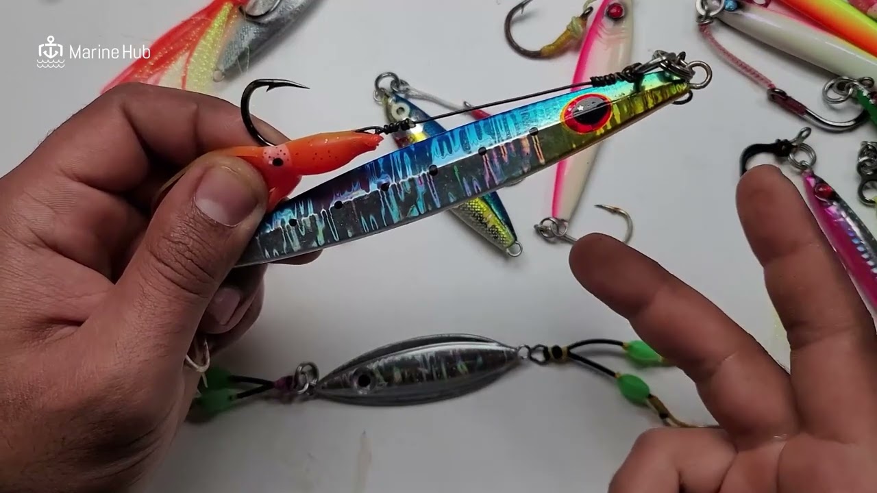 | Assist Hooks in Jigging مهارات الصيد مع مارين هب | الاسيست هوك في عملية الجيقينق