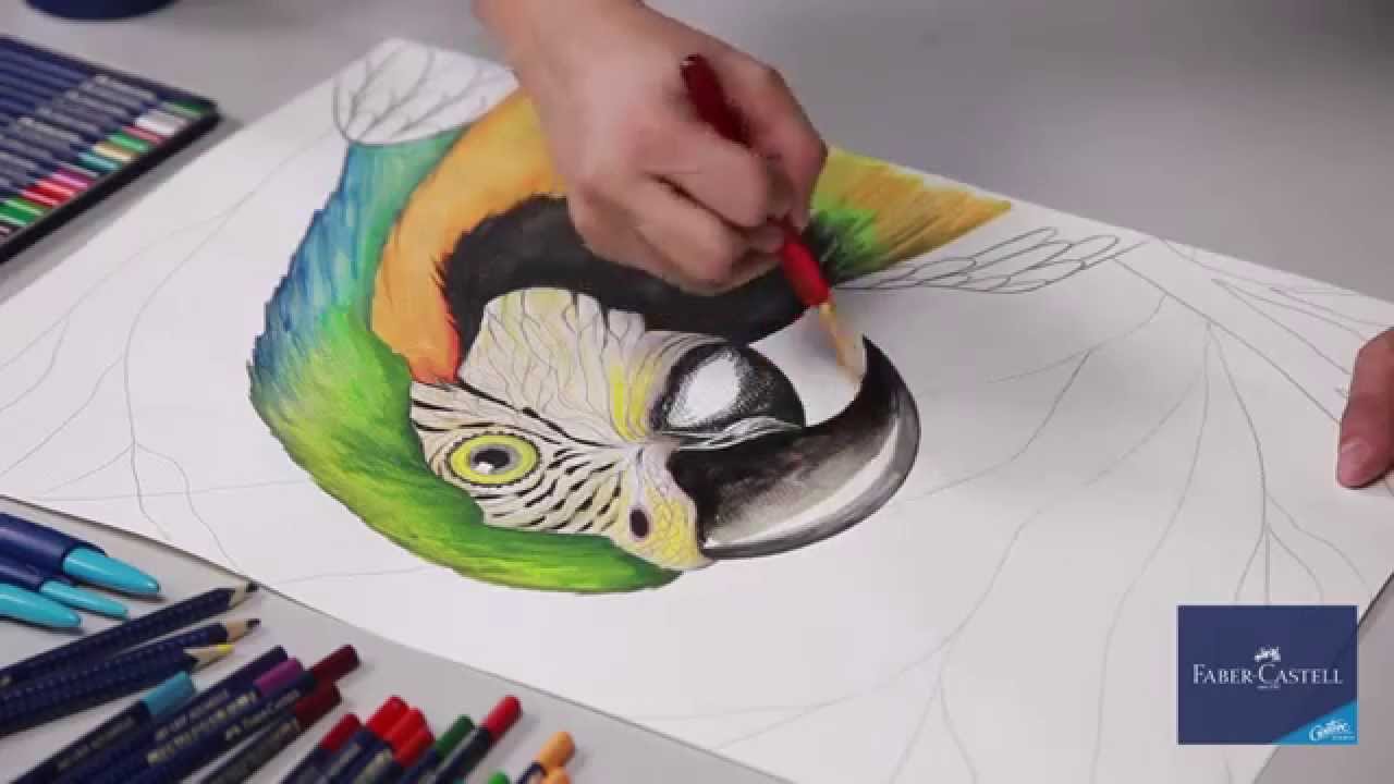 Faber-Castell - Lápices de color acuarelables Art Grip