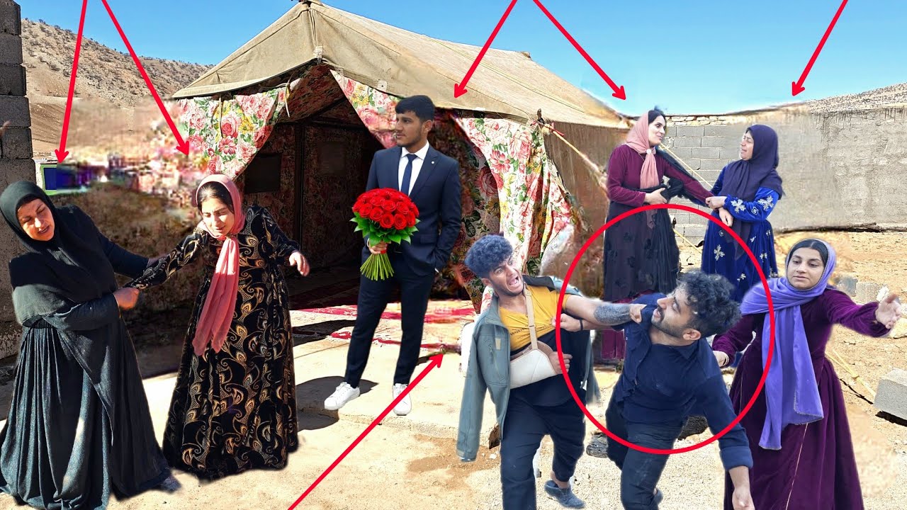 The most magnificent celebration: Setareh and Arsh's engagement in the hall#setareh