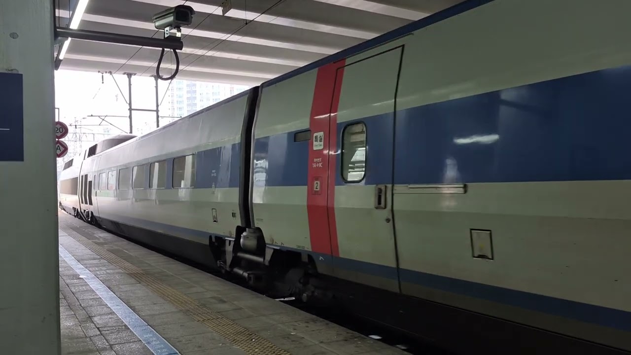 #326 부산발 수서행 KTX 001호기 동대구역 발차