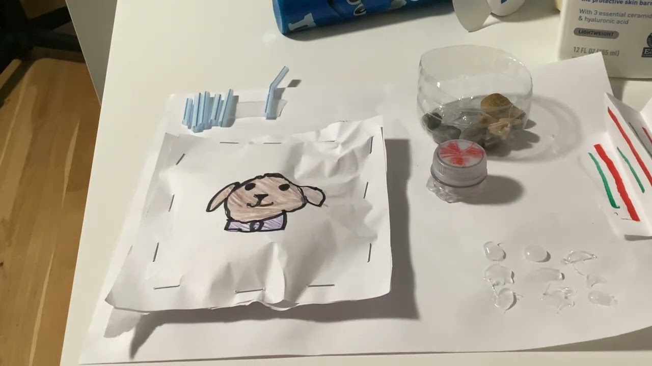 DIY Christmas Fidget Board