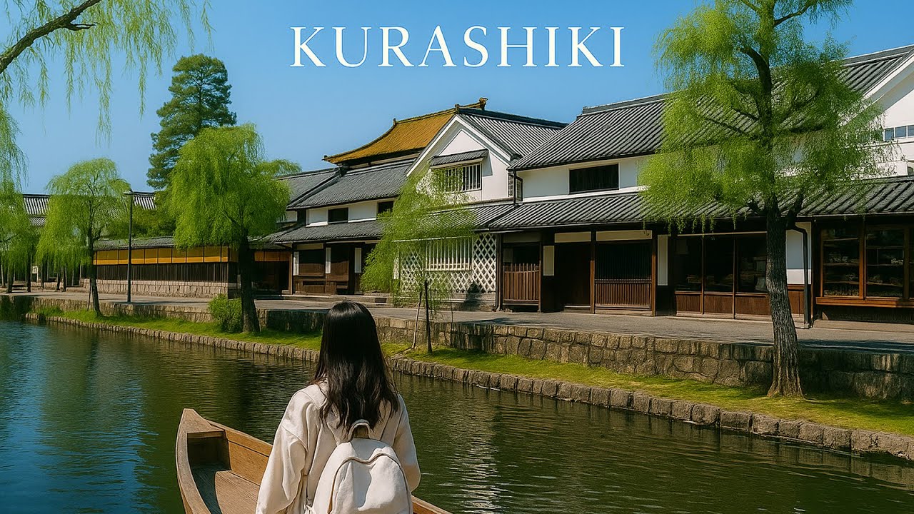 Is this the Venice of Japan - Exploring Kurashiki Bikan, Okayama | Japan Travel Vlog