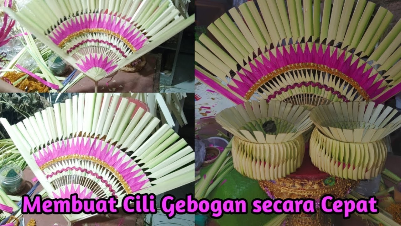 Membuat Cili atau Kepetan Gebogan secara Cepat