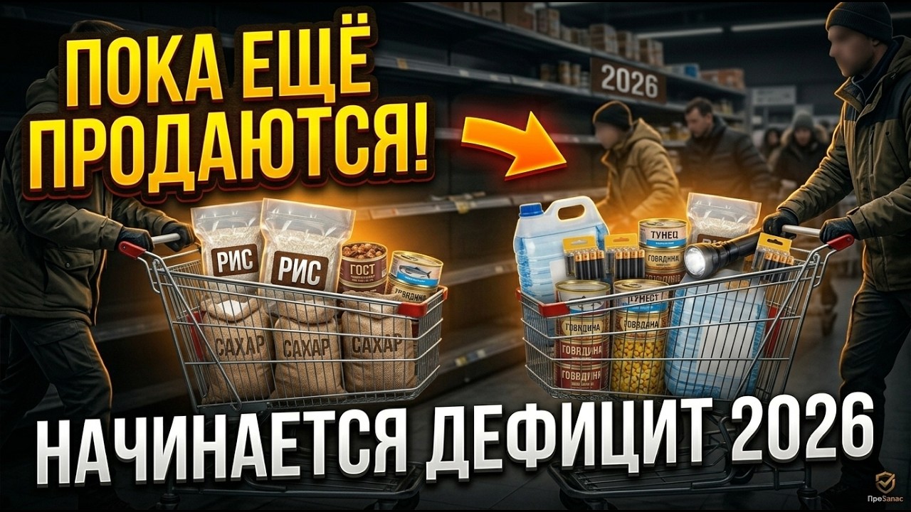 10 ВЕЩЕЙ, которые исчезнут ПЕРВЫМИ — запасай, пока можно!