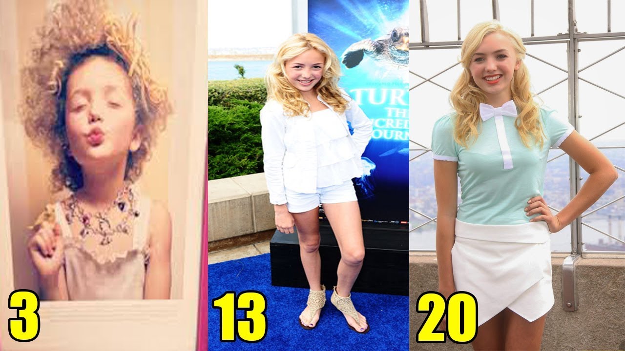 Peyton List Transformation From 1 To 20 Years Old