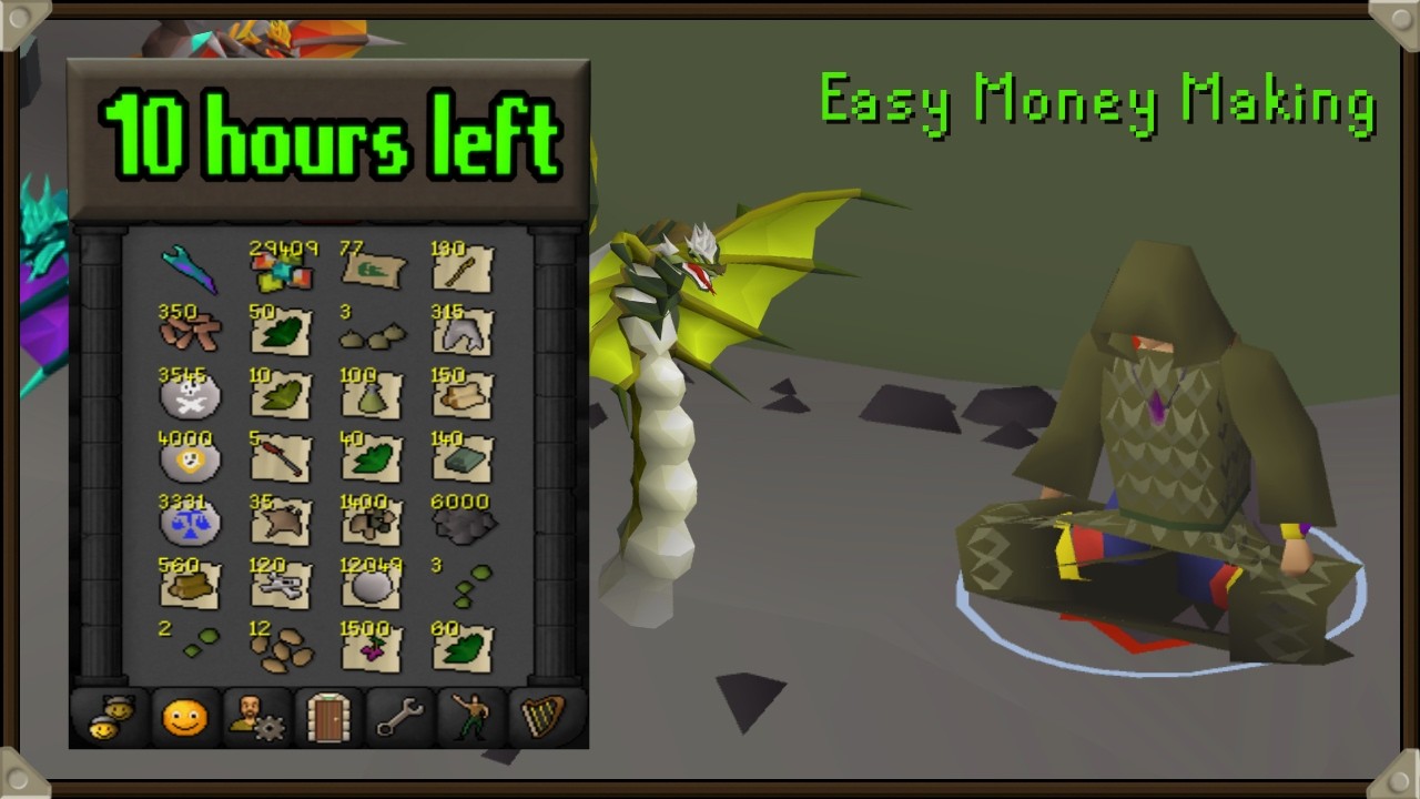 Me obligué a Matar Zulrah durante 10 horas en Old School Runescape y esto paso...