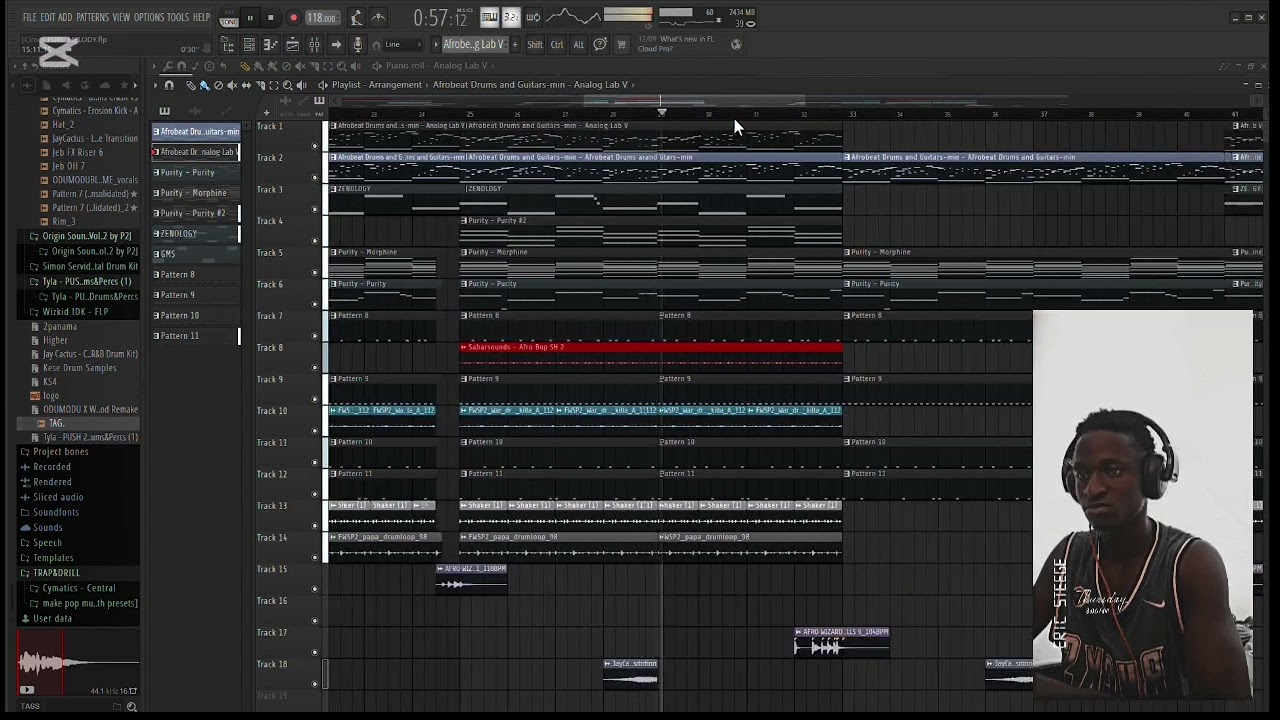 PURE MELODY. SIMI X CHIKE X FIREBOY TYPE BEAT. PROD. BY ERIC STEEGE. #music #musicproducer #eric