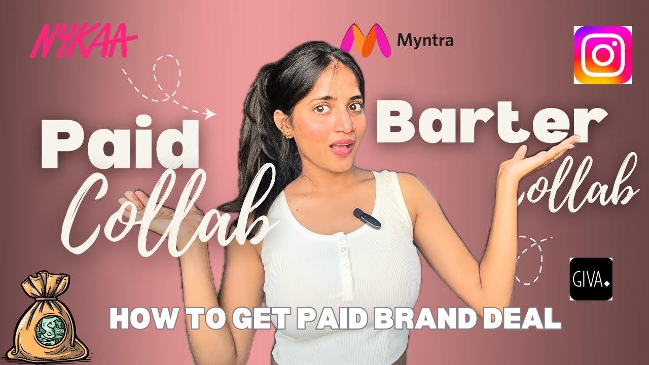 How to get Paid brand deal          #paidcollaboration #bartercollaboration #howtogetbrand