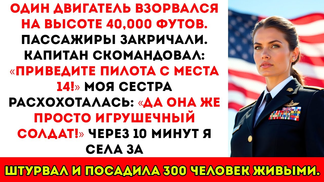Моя сестра насмехалась надо мной в самолёте — пока я не использовал свои навыки пилота-истребителя