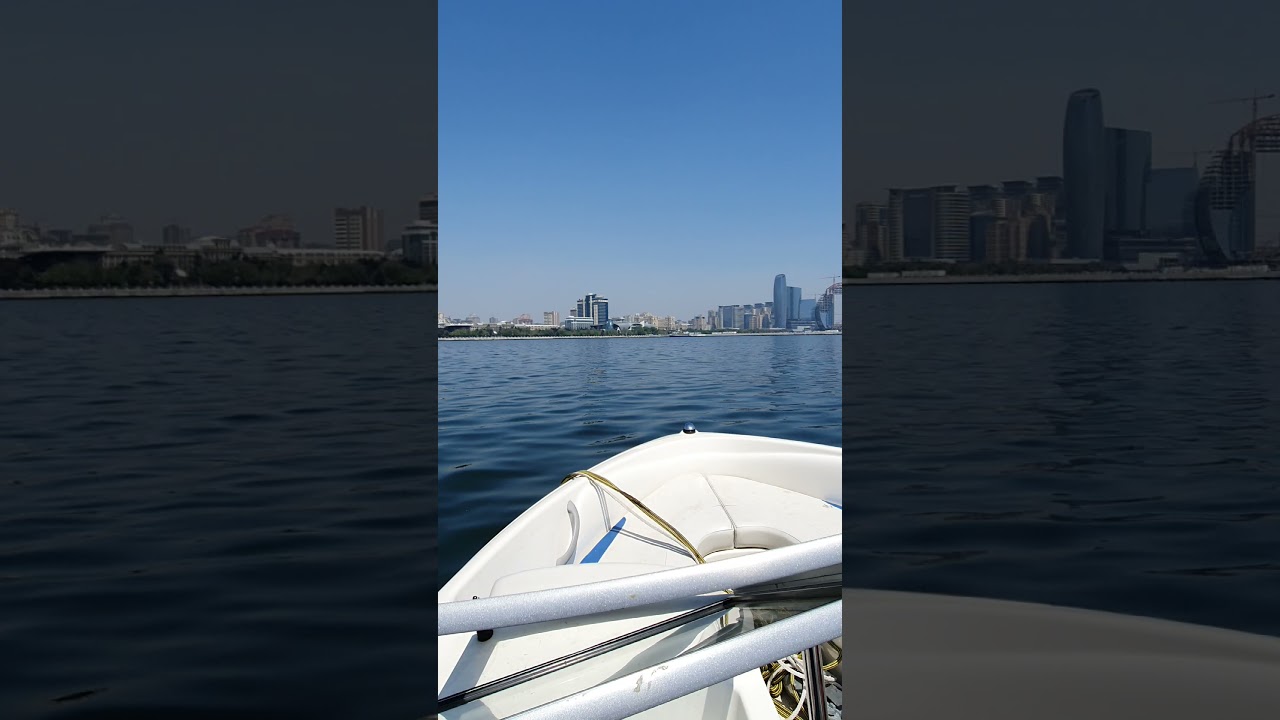 Bayliner 175 first trip in caspian sea.
