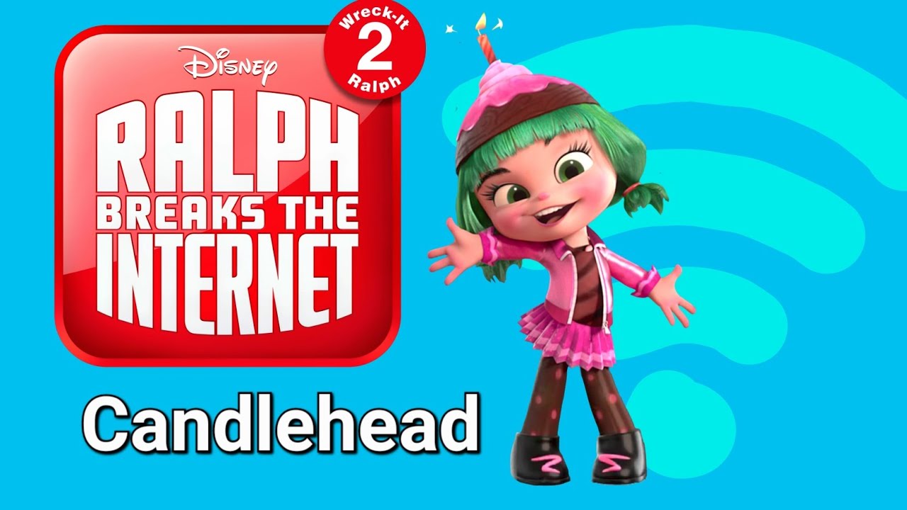 Disney Ralph Breaks the Internet - Candlehead replacement plush doll review 