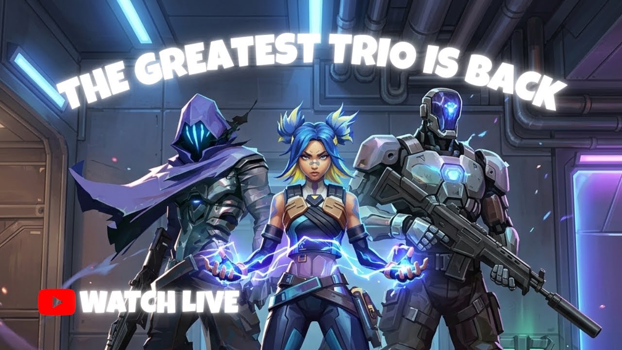 TRIO GAMES TONIGHT | VALORANT LIVE