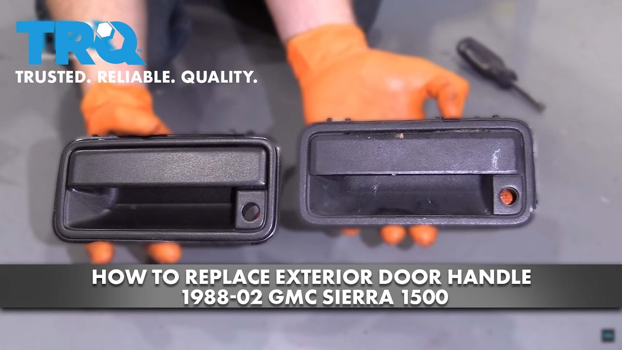 How to Replace Exterior Door Handle 1988-02 GMC Sierra 1500