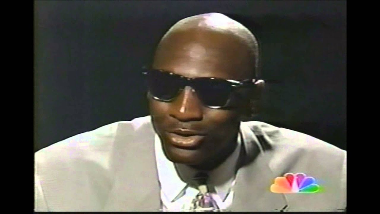 Michael Jordan/Ahmad Rashād Interview 1993 Finals Game 1