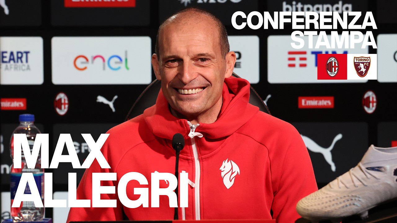 Allegri su #MilanTorino, Pulisic-Leão e il futuro di Modrić | Conferenza Stampa