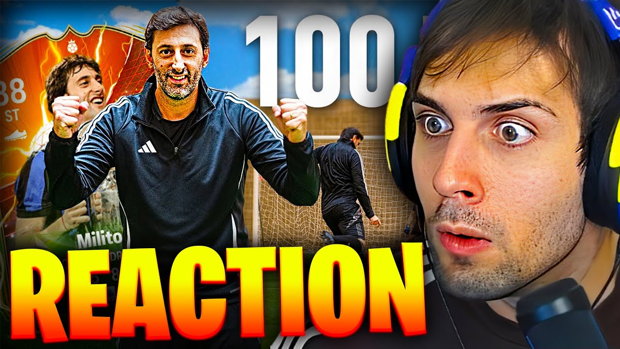 BLUR REACTION alla 100 TIRI di DIEGO MILITO!!🔥🎯⚽️