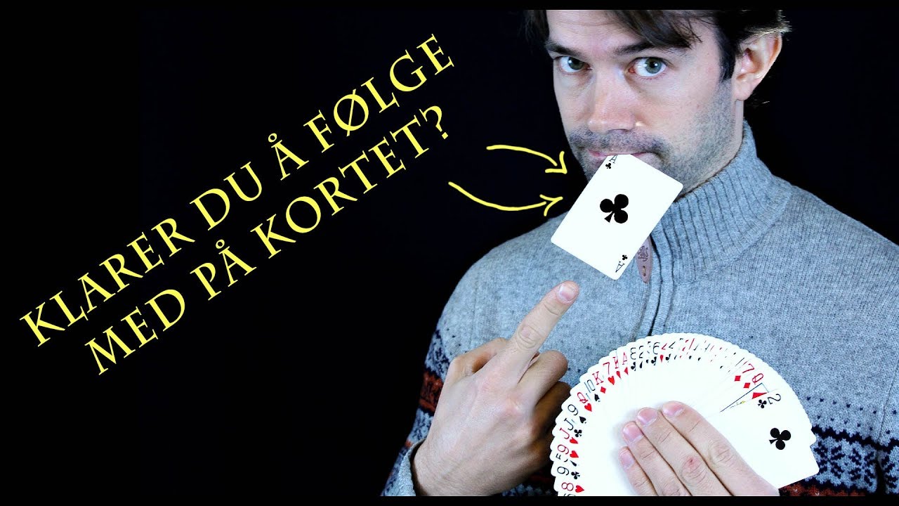 Hold øynene på dette kortet! Triks på Tirsdag