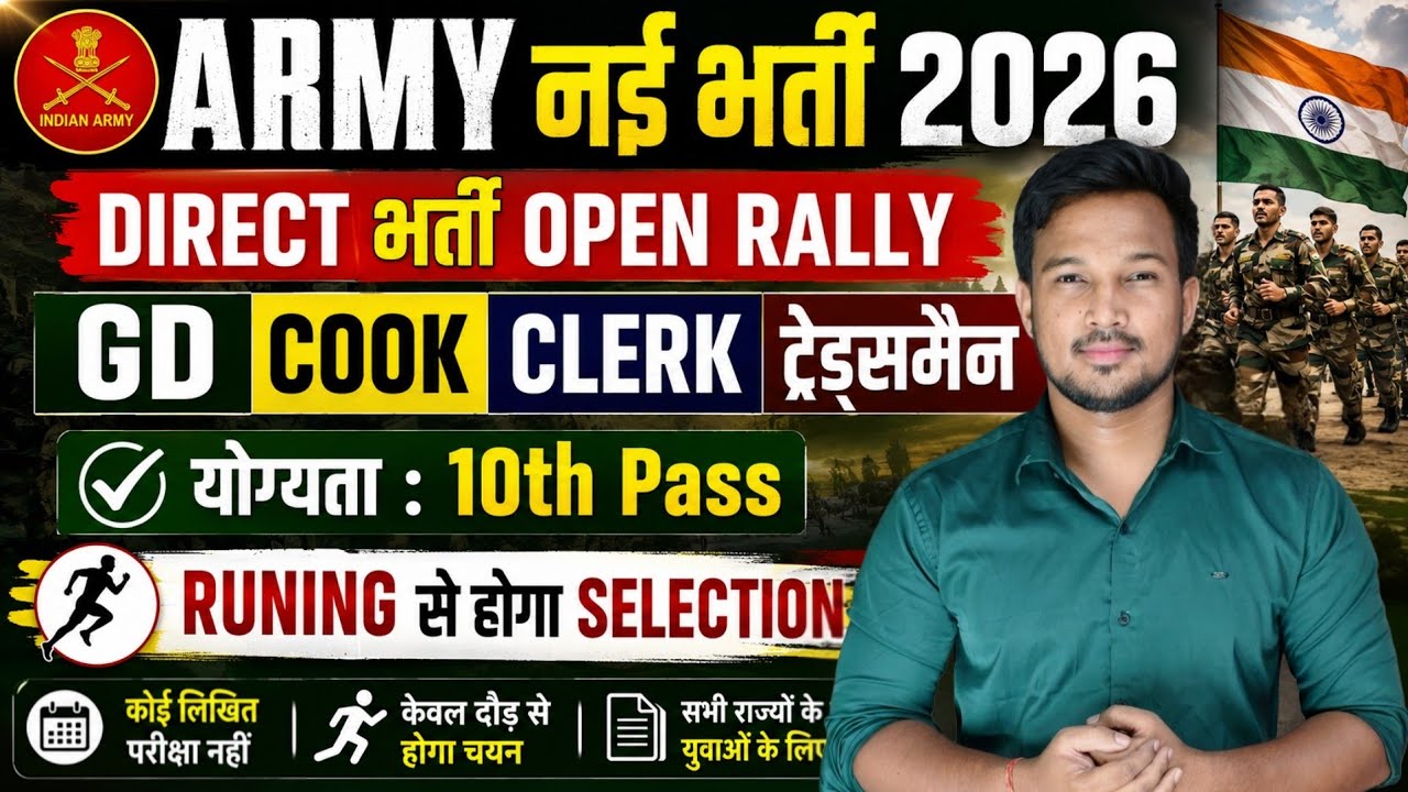 Army New Bharti 2026 🔥 Indian Army Agniveer Recruitment 2026 | Army New Vacancy 2026 | Apply Online