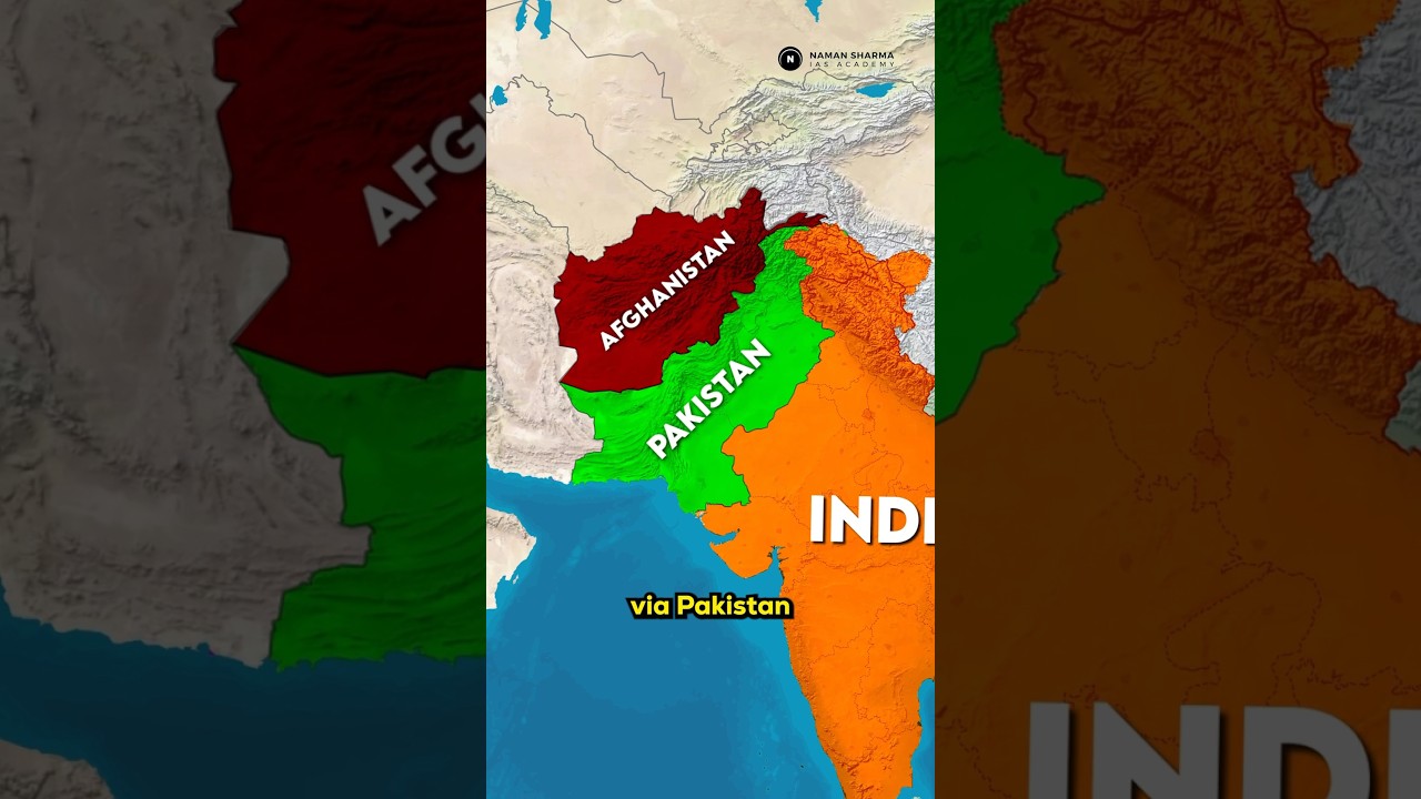 Why Is Chabahar Port Important For India? | #shorts #geography #gkshorts #upsc #india