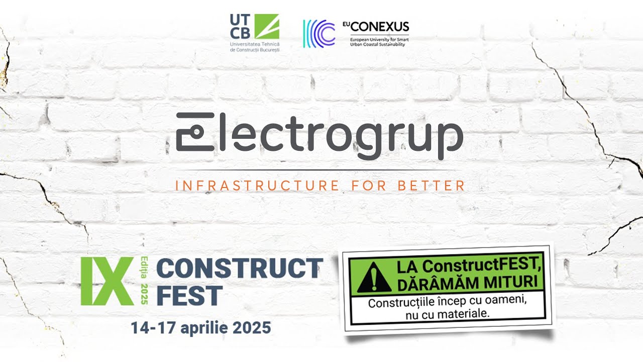 ELECTROGRUP vine la ConstructFEST 2025, vino si tu la ei la stand!